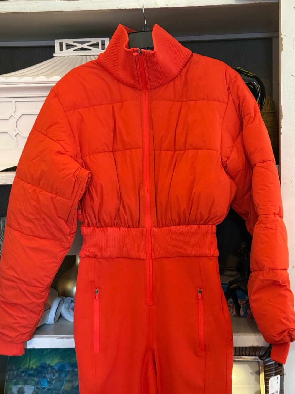 Free People FP Movement Small S downhill Diva ski suit orange - Picture 10 of 11
